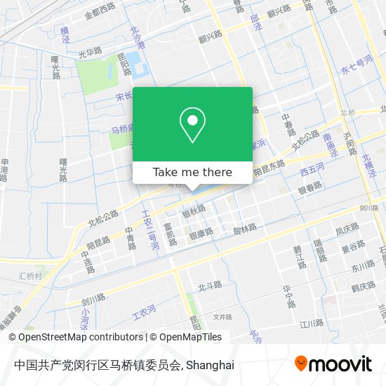 中国共产党闵行区马桥镇委员会 map