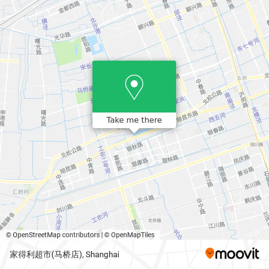 家得利超市(马桥店) map