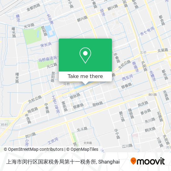 上海市闵行区国家税务局第十一税务所 map