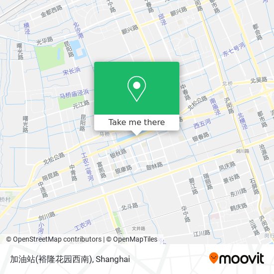 加油站(裕隆花园西南) map