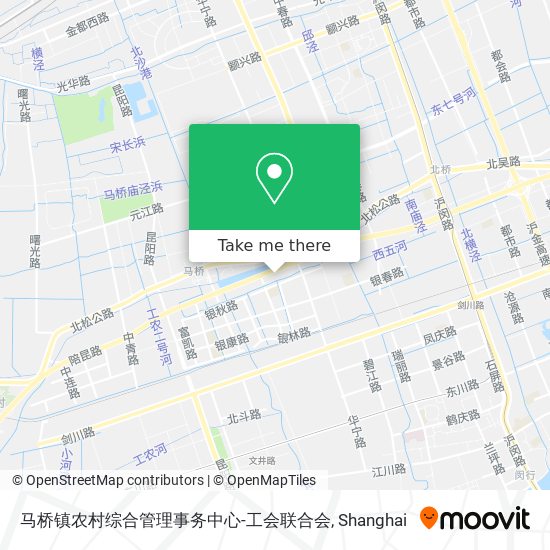 马桥镇农村综合管理事务中心-工会联合会 map