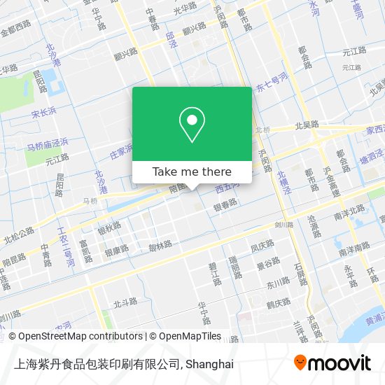 上海紫丹食品包装印刷有限公司 map