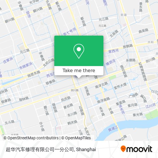 超华汽车修理有限公司一分公司 map