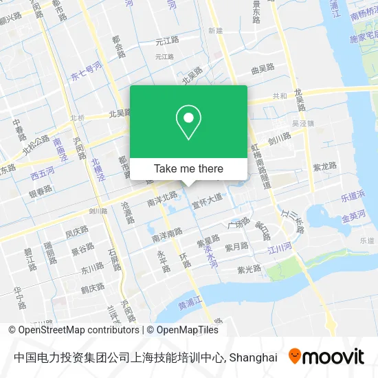 中国电力投资集团公司上海技能培训中心 map