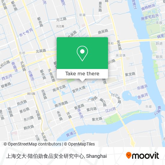 上海交大-陆伯勋食品安全研究中心 map