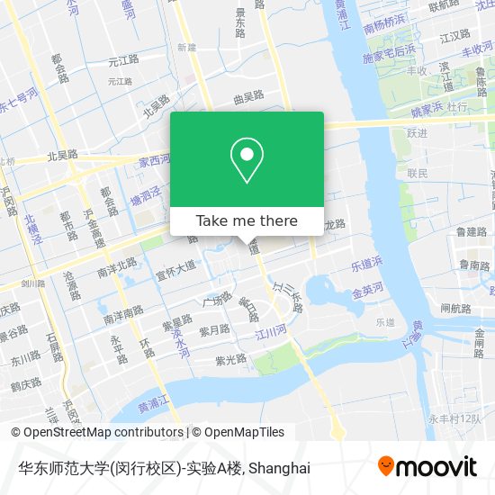 华东师范大学(闵行校区)-实验A楼 map