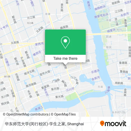 华东师范大学(闵行校区)-学生之家 map