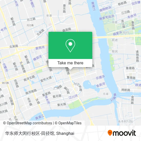 华东师大闵行校区-田径馆 map