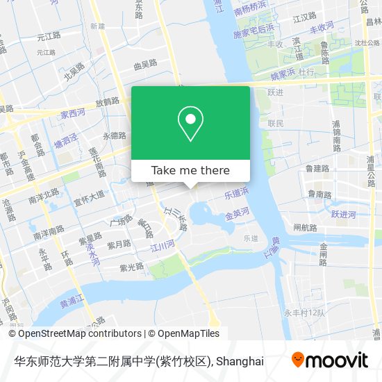 华东师范大学第二附属中学(紫竹校区) map