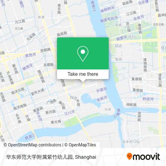 华东师范大学附属紫竹幼儿园 map