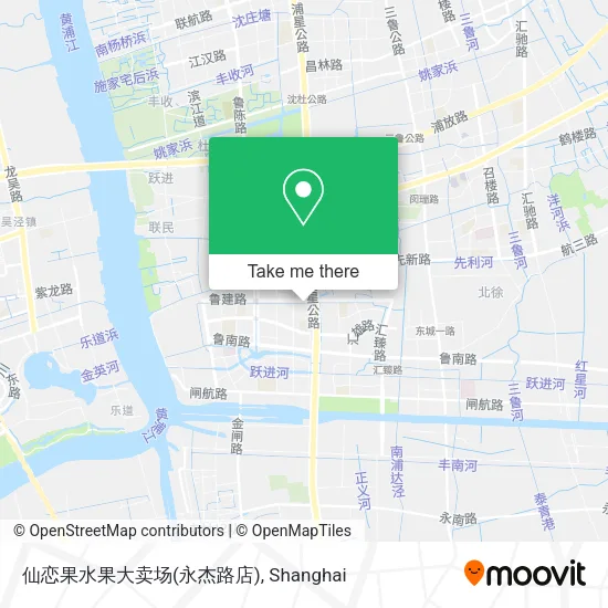 仙恋果水果大卖场(永杰路店) map