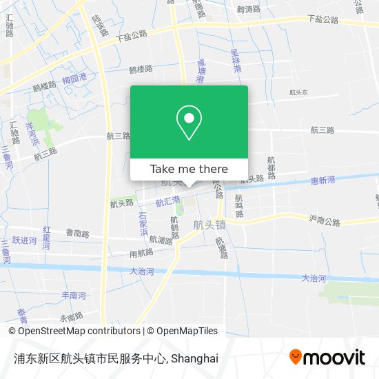 浦东新区航头镇市民服务中心 map