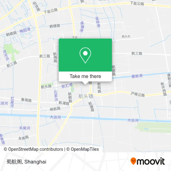 蜀航阁 map