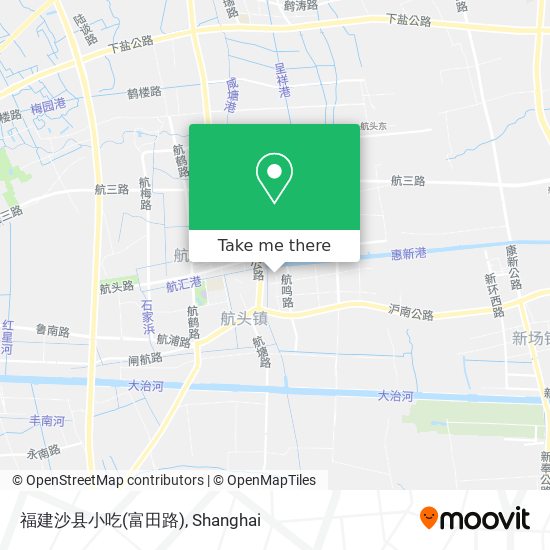 福建沙县小吃(富田路) map