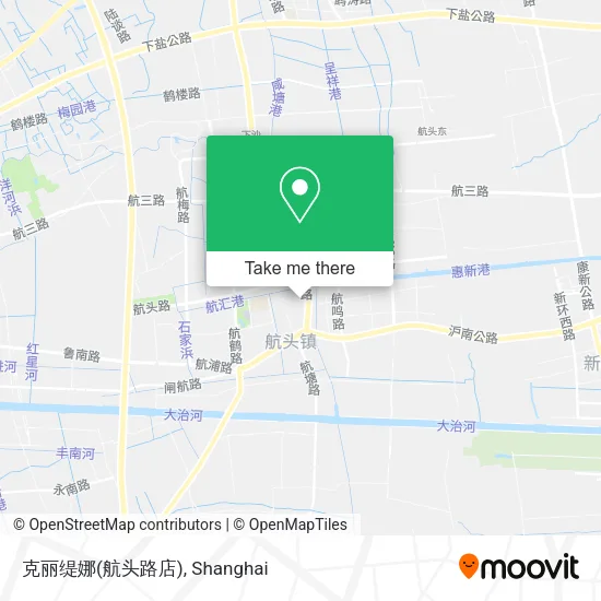 克丽缇娜(航头路店) map