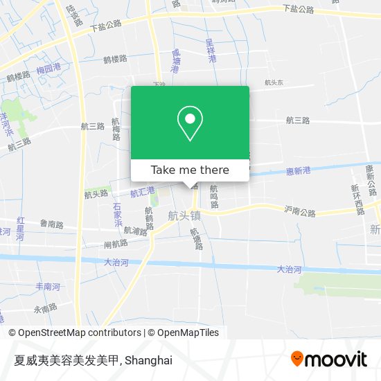 夏威夷美容美发美甲 map