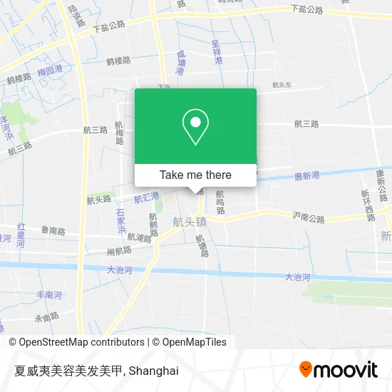夏威夷美容美发美甲 map