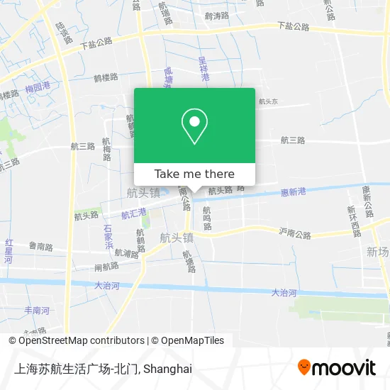 上海苏航生活广场-北门 map