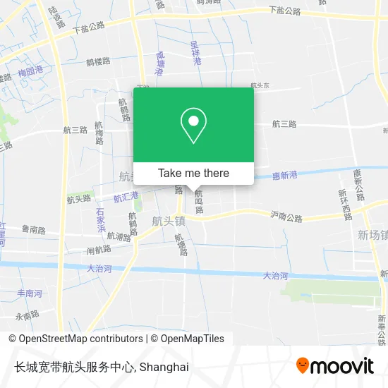 长城宽带航头服务中心 map