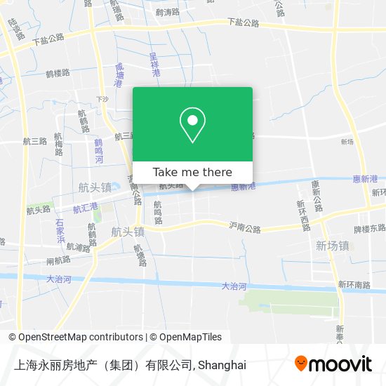 上海永丽房地产（集团）有限公司 map