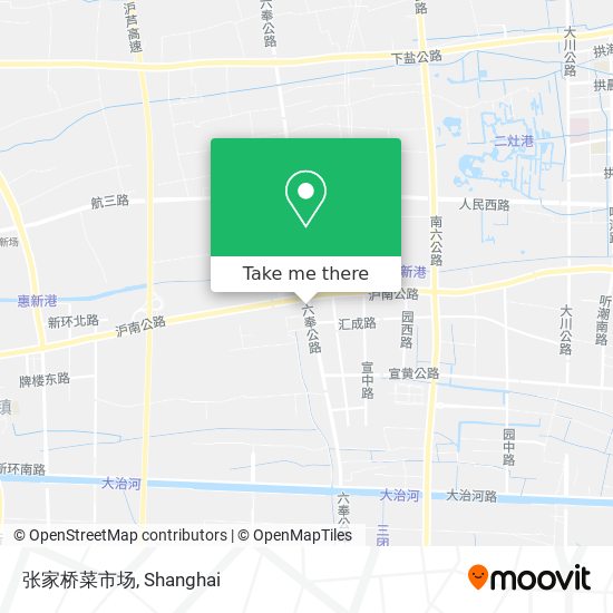张家桥菜市场 map