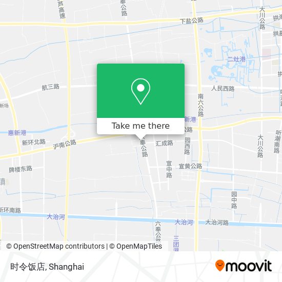 时令饭店 map