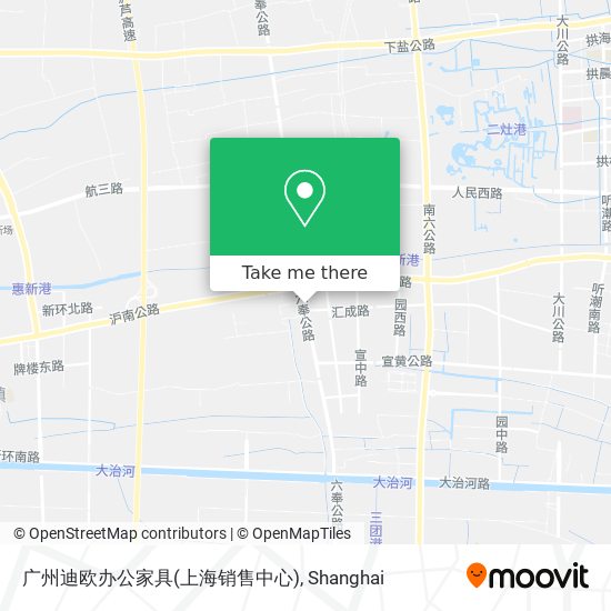 广州迪欧办公家具(上海销售中心) map