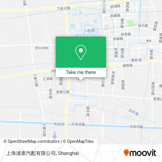 上海浦泰汽配有限公司 map