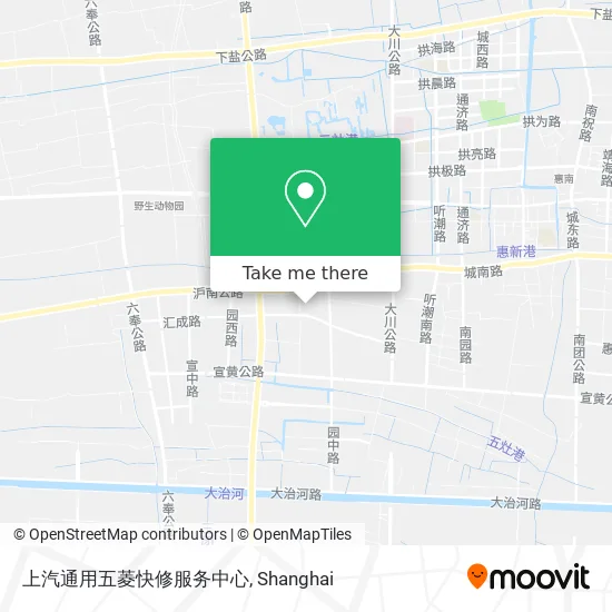 上汽通用五菱快修服务中心 map