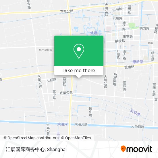 汇展国际商务中心 map