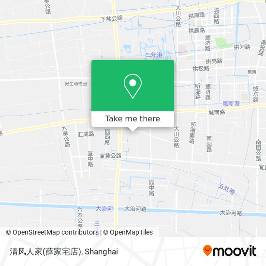 清风人家(薛家宅店) map