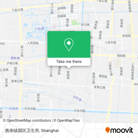 惠南镇园区卫生所 map