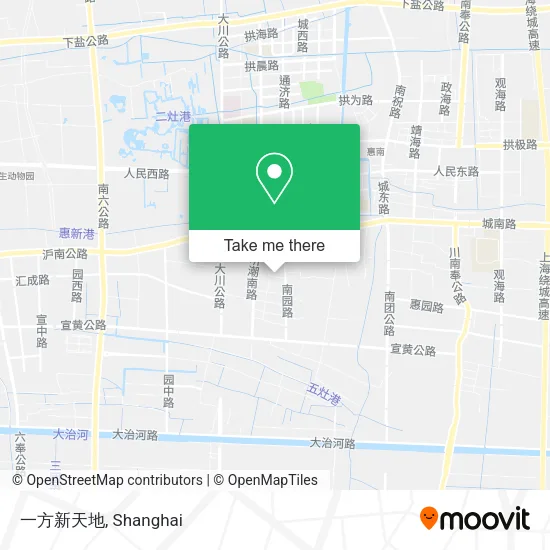 一方新天地 map