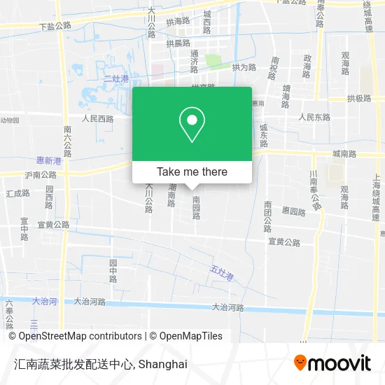 汇南蔬菜批发配送中心 map