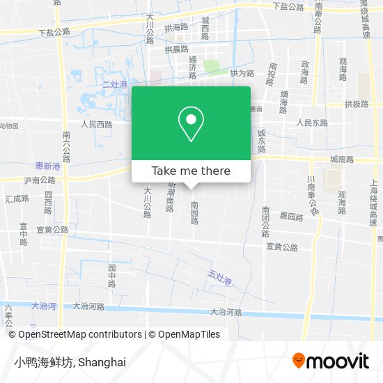 小鸭海鲜坊 map