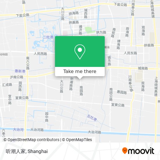 听潮人家 map