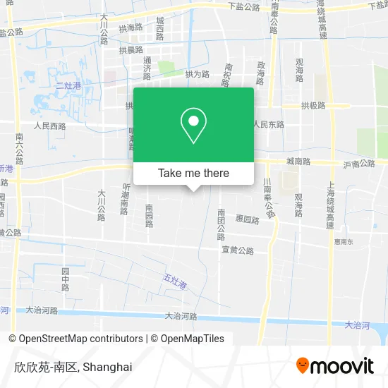 欣欣苑-南区 map
