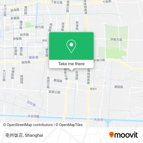 亳州饭店 map