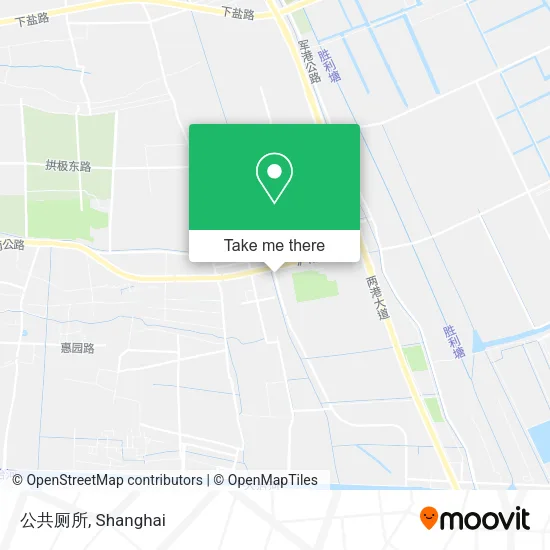 公共厕所 map