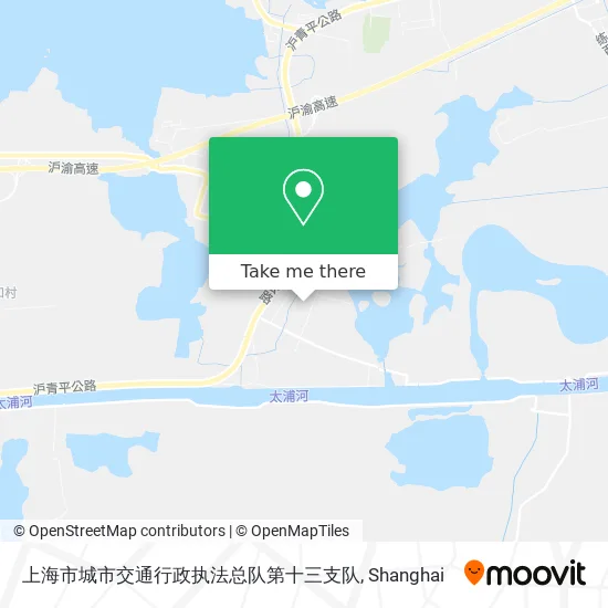 上海市城市交通行政执法总队第十三支队 map