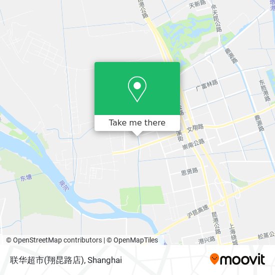 联华超市(翔昆路店) map