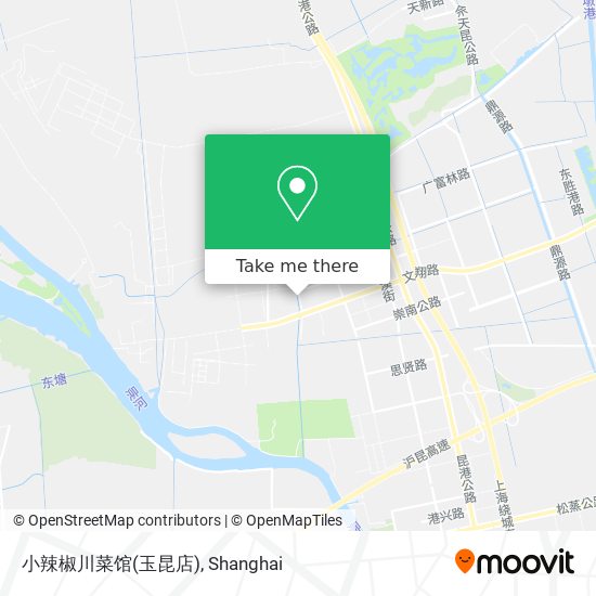 小辣椒川菜馆(玉昆店) map