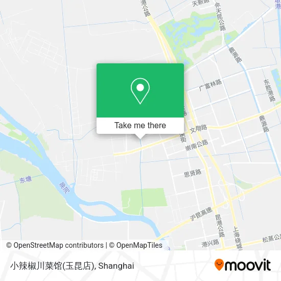 小辣椒川菜馆(玉昆店) map