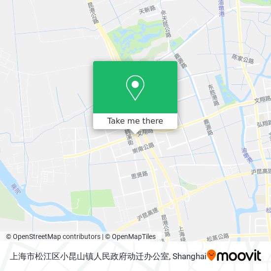 上海市松江区小昆山镇人民政府动迁办公室 map