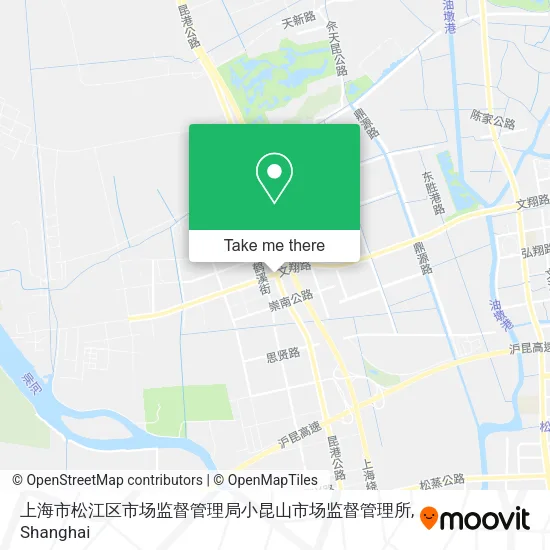上海市松江区市场监督管理局小昆山市场监督管理所 map