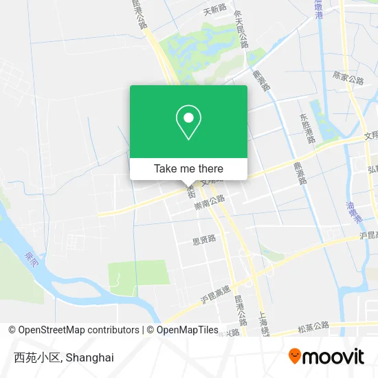西苑小区 map
