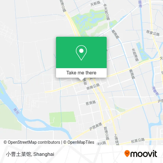 小曹土菜馆 map