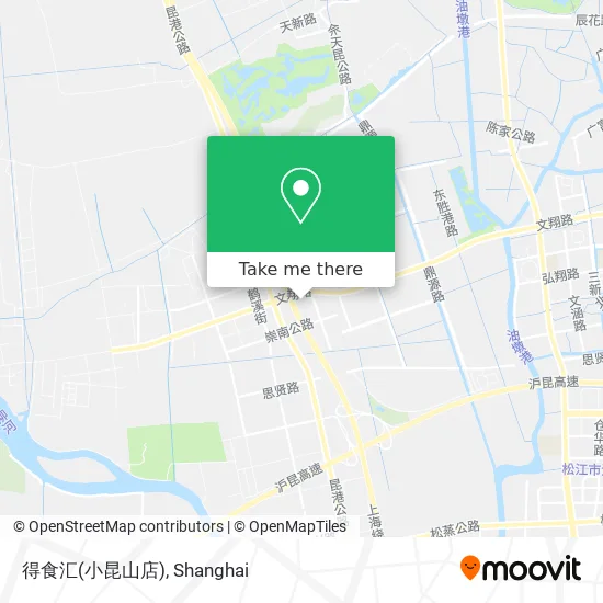 得食汇(小昆山店) map