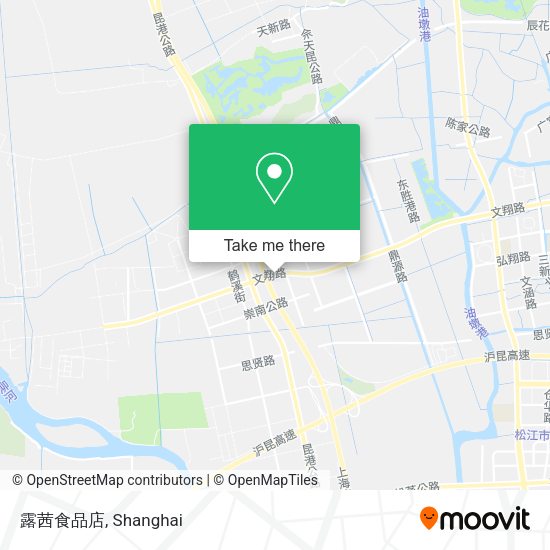 露茜食品店 map