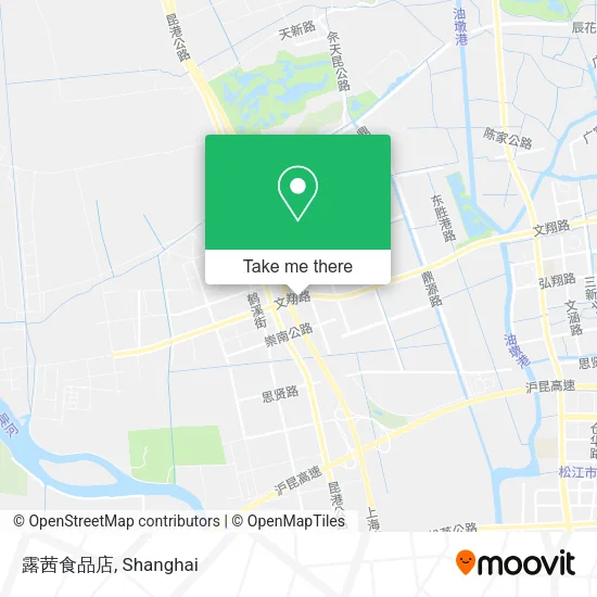 露茜食品店 map